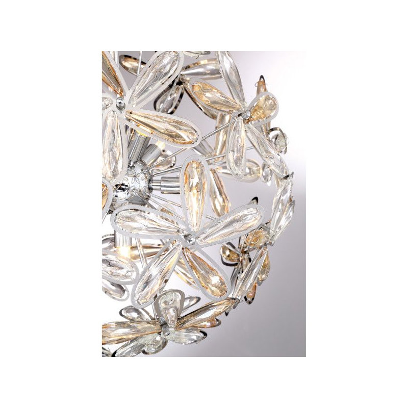 Lustre sphérique spoutnik à 7 lumières