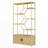 Rattan Storage Bookshelf