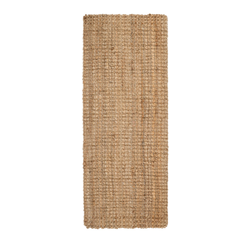 Nautica Luxe Boucle Natural Jute Runner Rug
