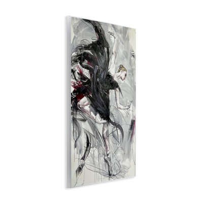 Plaque murale Modern Elegance Dancer, design par Lucille Lee