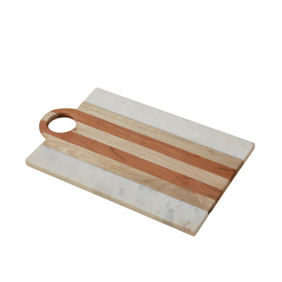 Moa Marble & Wood Rectangular Board
