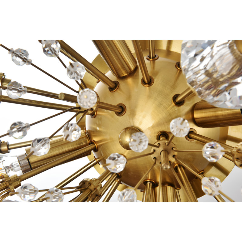 Behrens Flush Mounted Sconce, Gold