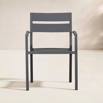 Gold Stackable Patio Armchair