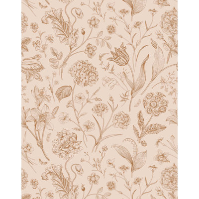 Coquelourde 7m x 75cm Wallpaper Roll