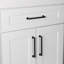 Ageless Iron Barn 6" Angled Corner Handle Cabinet Pull