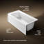 Archer® 60" x 30" Alcove/Tile in Soaking Bathtub-1793799182-1794184006