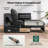 104'' Velvet Power Recliner Luxe Relaxation Sofa Electric Extendable Sofa Bed with Triple Motor, Convertible Smart Power Reclining Sleeper Sofa Deep Seat 3-Seat Couch -1173849550