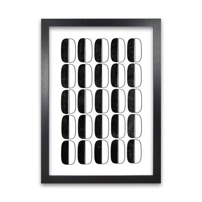 Abstract Coffee Beans Original - Print