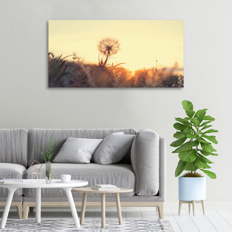 Dandelion - No Frame Print on Glass, Canvas, 50cm H x 100cm W x 2cm D