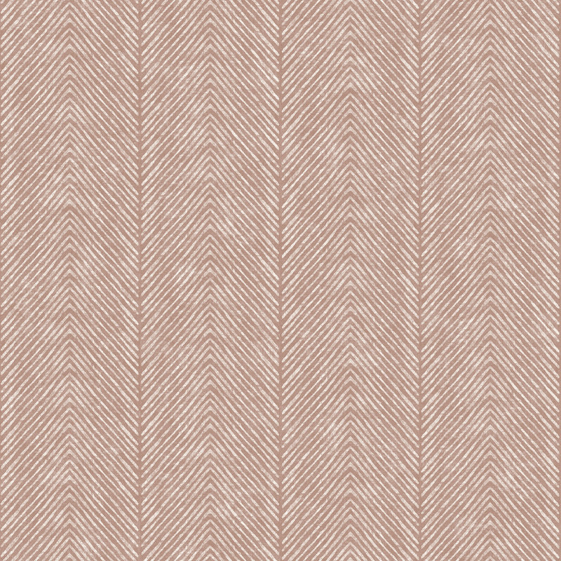 Papier peint naturel à chevrons, Beige