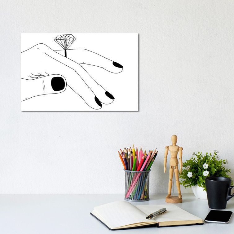 Trapped by Filippo Spinelli - Floater Frame Print on Canvas