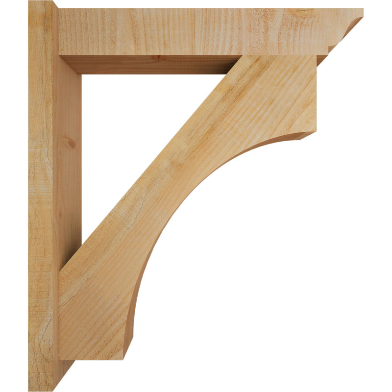Persienne en bois Westlake, Sapin Douglas de 6 po (sciage brut), P 28 po x H 32 po