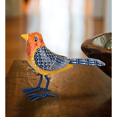Décoration henné - orange