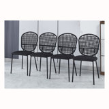 Charlinda leg and orange sennit chair,set of 4,dining chair,coffee chair