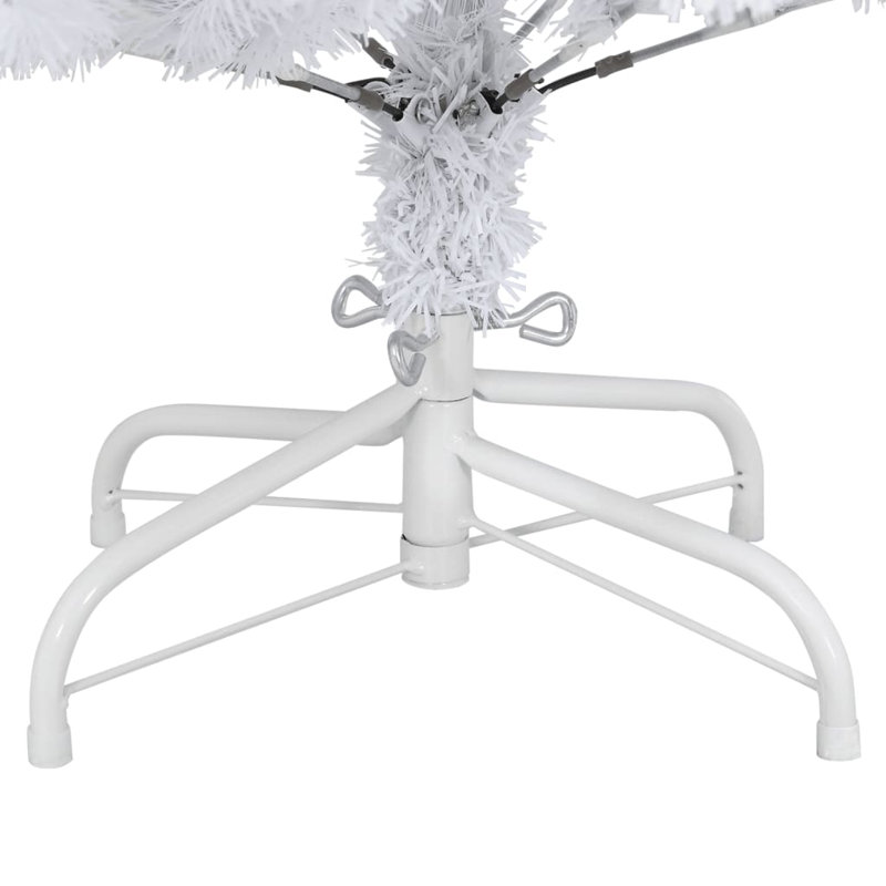 Artificial Christmas Tree, White, Not Pre-Lit, 59.1''