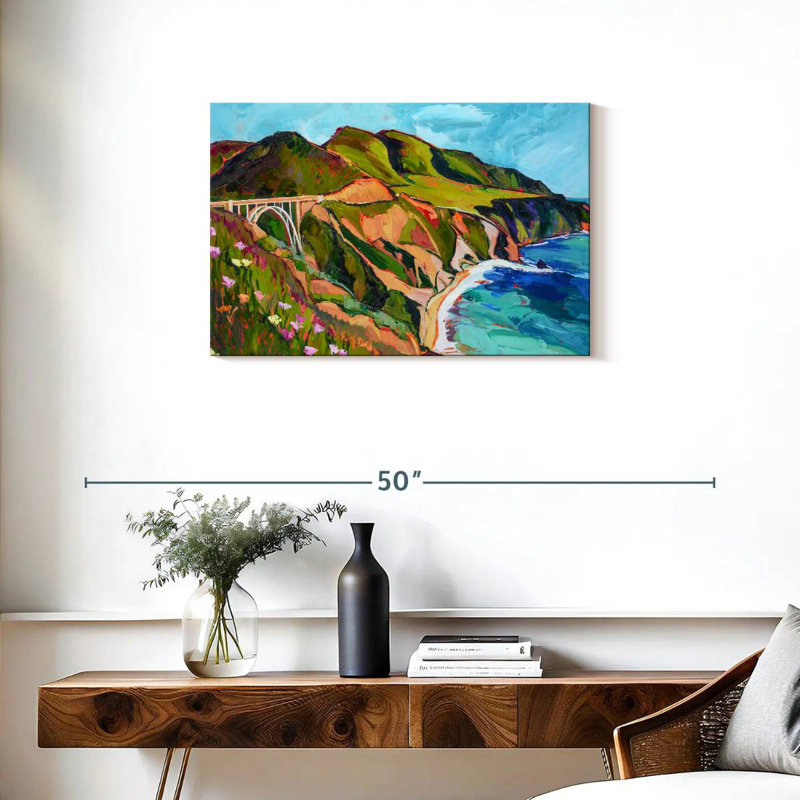 California Road, 20" H x 30" W