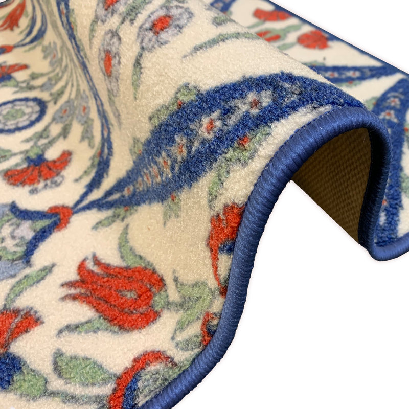 Coshocton Performance Floral Indoor Rug, Rectangle 2'7" x 3'