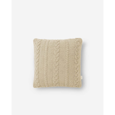 Braided Square Pillow Cover & Insert
