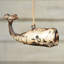 Ornement figurine suspendue de baleine de baleine récupéré