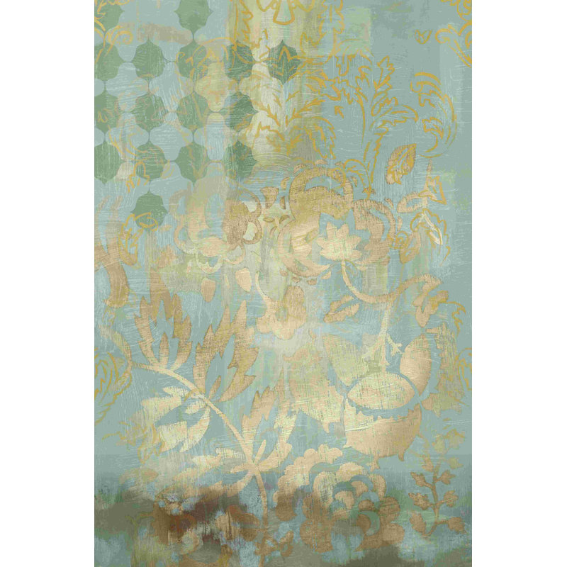 Tapisserie dorée II, H 18 po x l 12 po