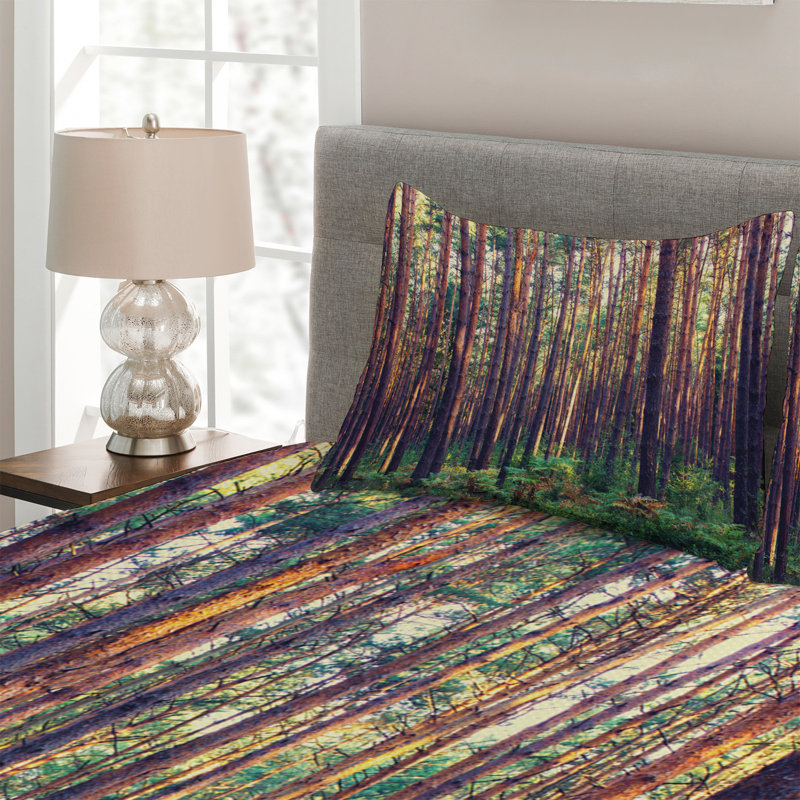 Forest Rustic Coverlet