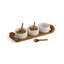 Nambe Chevron Condiment Tray