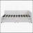 Full Size Linen Upholstered Daybed with 2 Storage Drawers, No Box Spring Needed, Ideal for Modern and Functional Living-1955329378