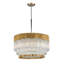 Charisma 8-Light Unique / Statement Tiered Chandelier