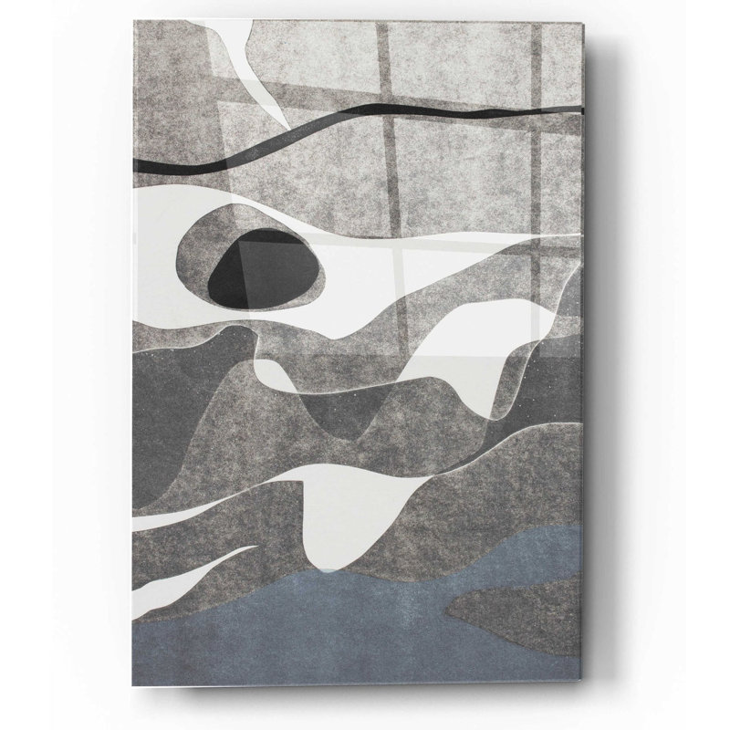 «Naiad III» par Rob Delamater, art mural en verre acrylique, H 16 po x l 12 po x P 0,13 po