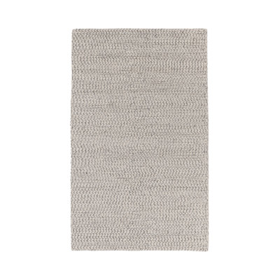 Dawson Hand Woven Area Rug in Light Gray