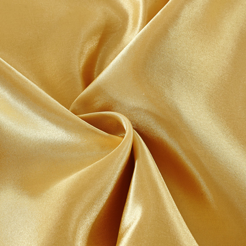 Microfiber Fitted Sheet, Gold, King Fitted Sheet with 2 Pillowcases