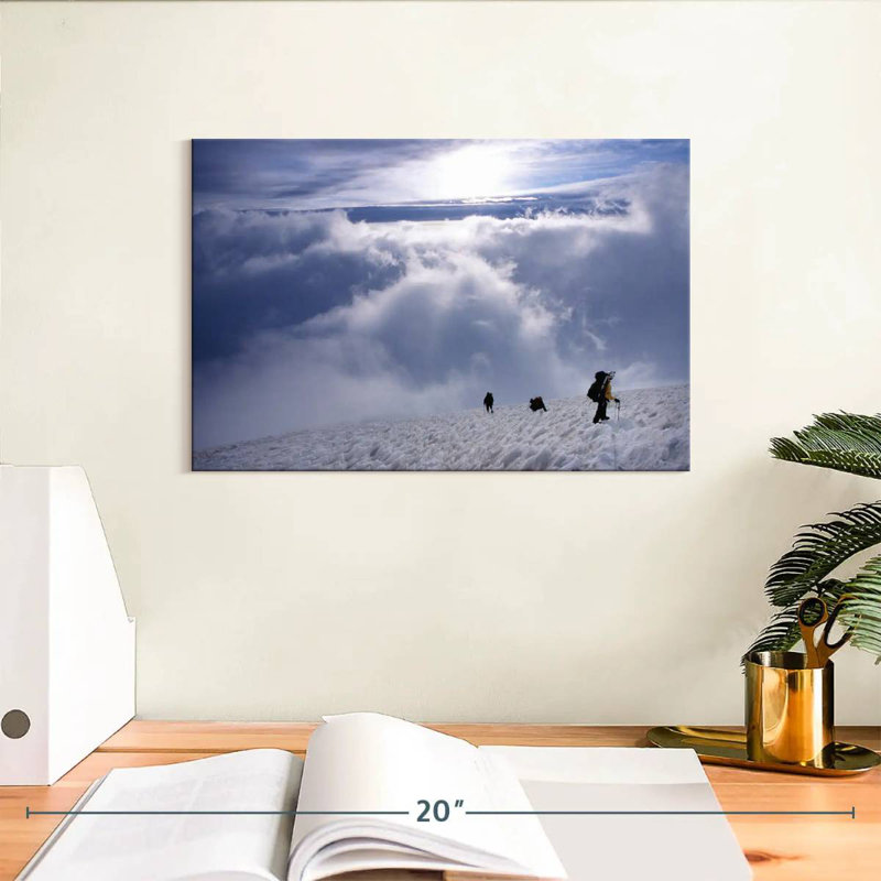 Mount Rainier Ice Climbing, 8" H x 12" W