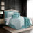 Harlow Stripe Coverlet & 2 Shams Set California King-120848823