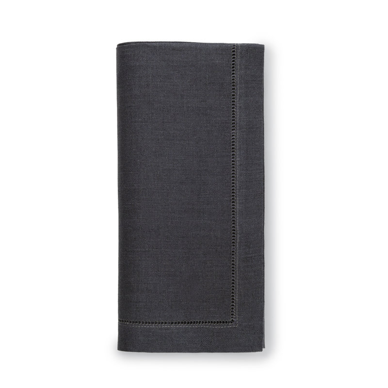 Festival Linen Square Napkins, Smoke
