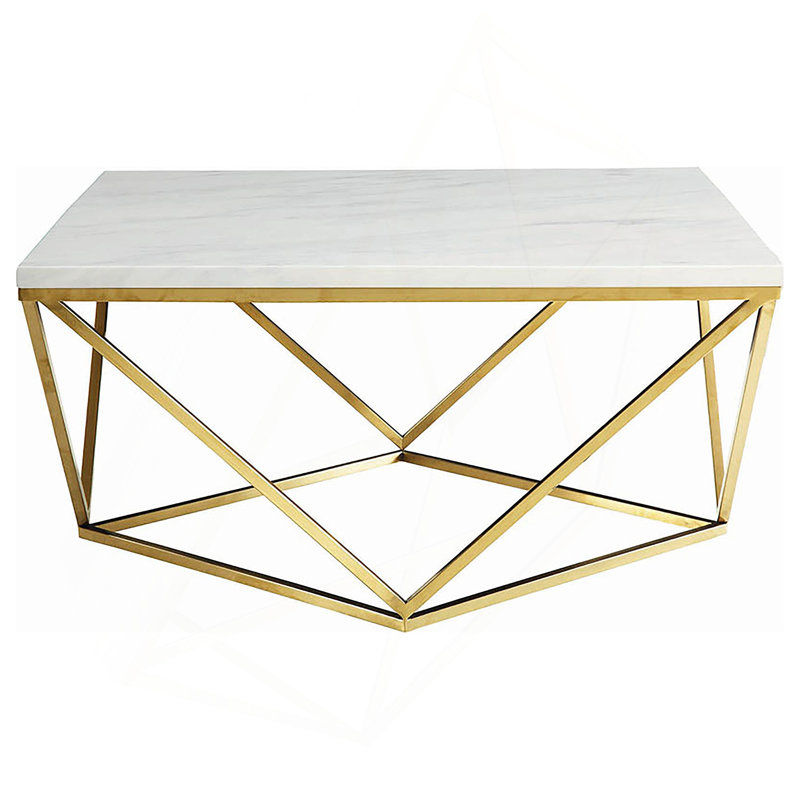 Table basse avec pieds en métal Orion