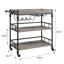 86.5cm W Iron Storage Rack-1312400134