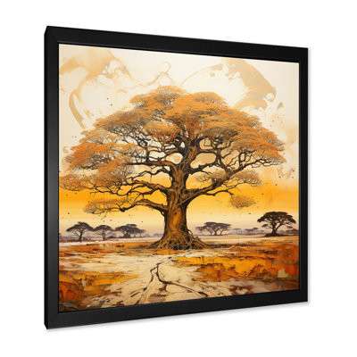 Arbre sauvage d'Afrique, art mural 1