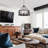 20.28 In. 5-Light Drum Farmhouse Dining Room Chandelier-546841713