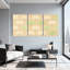«Ginkgo Leaf», art mural tendu sur toile, ensemble de 3-1528020845