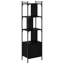 154.5cm H x 44.5cm W Metal Bookcase-1586542341