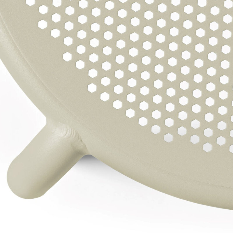 Toní Stacking Patio Dining Side Chair, Desert