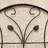 Rustproof Iron Trellis Elegant Design Outdoor Climbing Plant Support