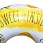 Rae Dunn 48" Ring Float - Pineapple Pattern