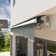 Aaronjoshua 2.5m W x 2m D Retractable Patio Awning