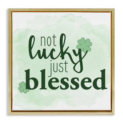 Just Blessed Green Shamrocks