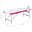 75.2'' Rectangular Adjustable Folding Table-91917032