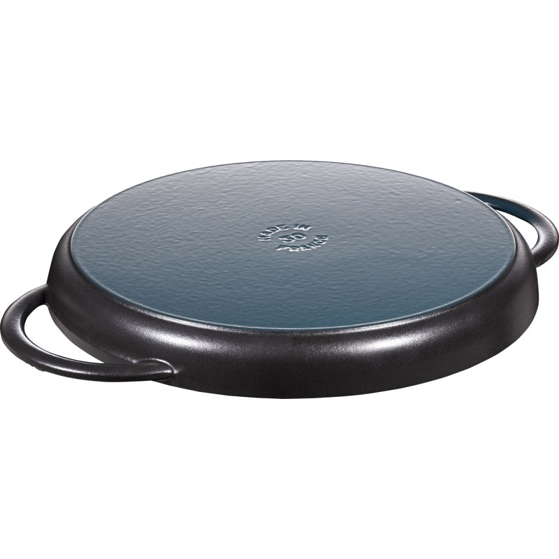 STAUB Cast Iron Pure Grill, Black, 30cm