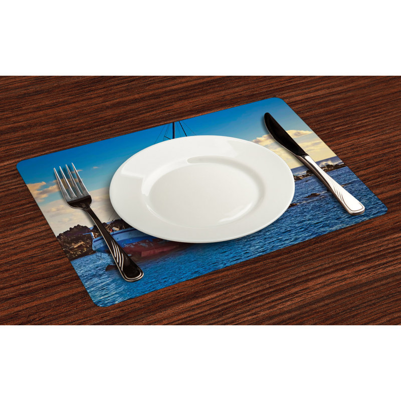 Polyester Nautical Rectangle Placemat
