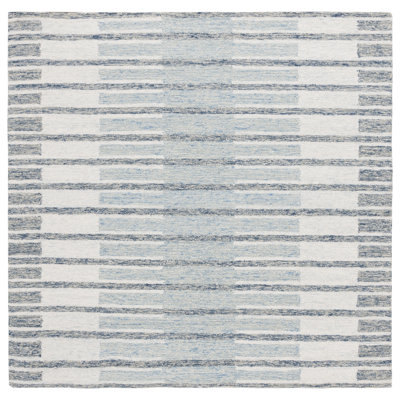 Tapis ivoire / bleu Ebony 812