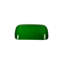 7.5 cm H Half-Circle Glass in Green